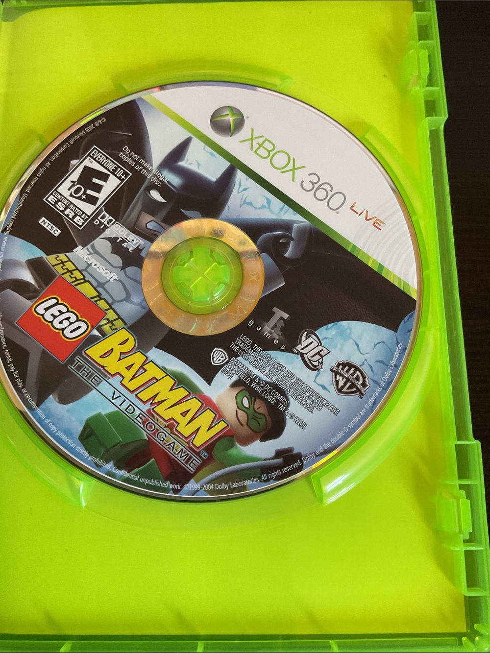 LEGO Batman: The Videogame - Xbox 360 (Green Case) - Picture 5 of 6